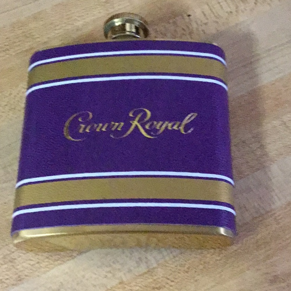 New Crown Royal Flask - Picture 1 of 5